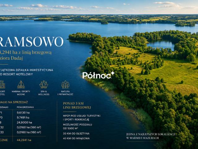 Grunt na sprzedaż w Ramsowo, Warmińsko-mazurskie