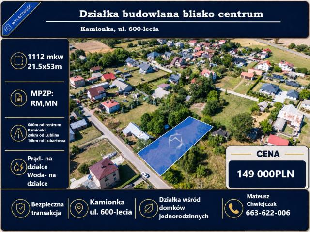 Grunt na sprzedaż w Kamionka, Lubelskie
