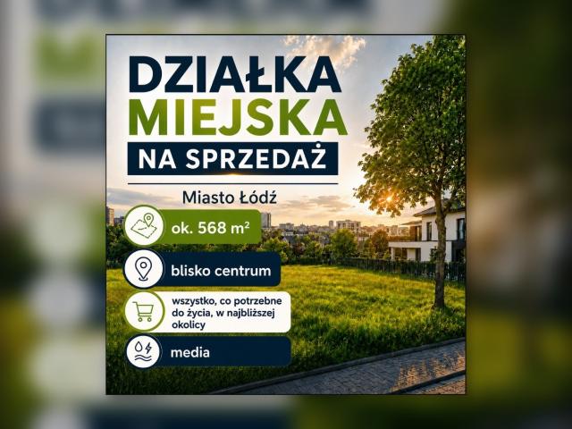 Grunt na sprzedaż w Łódź, Łódzkie