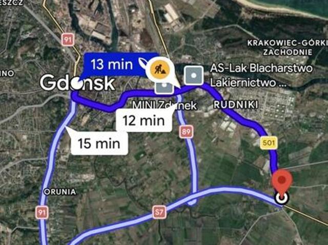 Grunt na sprzedaż w Cedry Wielkie, Pomorskie
