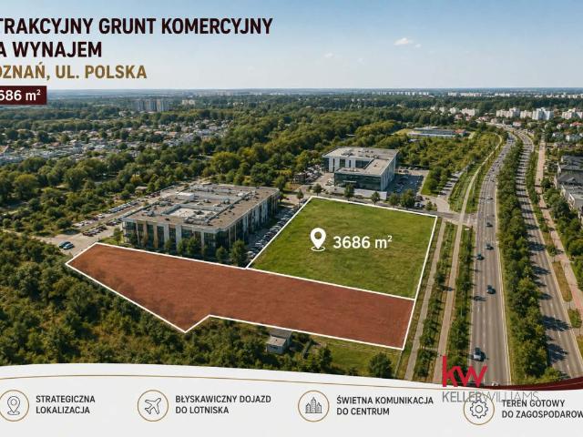 Grunt do wynajęcia w Poznań, Wielkopolskie