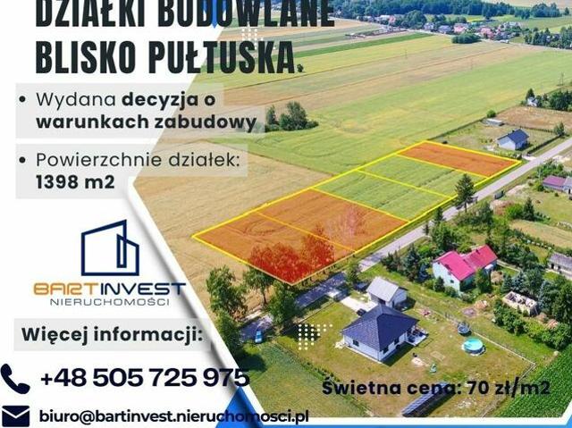 Grunt na sprzedaż w Gzy, Mazowieckie