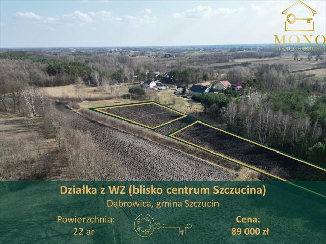 Grunt na sprzedaż w Dąbrowica, Małopolskie