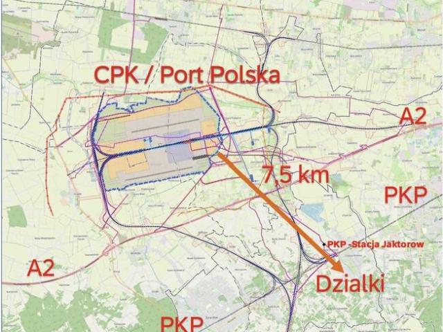Grunt na sprzedaż w Jaktorów, powiat grodziski