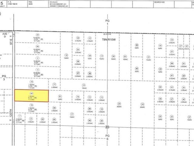 Land for sale in Lancaster, California
