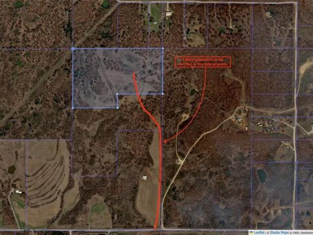 Land for sale in Terlton, Oklahoma