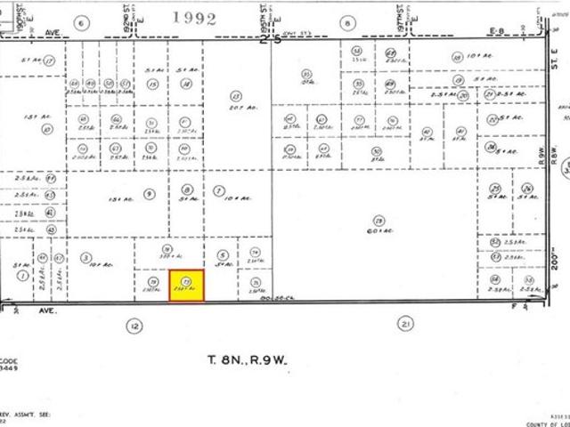 Land for sale in Lancaster, California