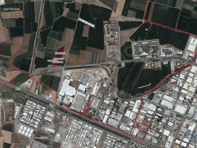 Eskişehir Organize Sanayi Bölgesi (OSB), Odunpazarı içerisinde satılık Arsa