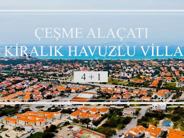 Alaçatı Mahallesi, Çeşme içerisinde kiralık Villa