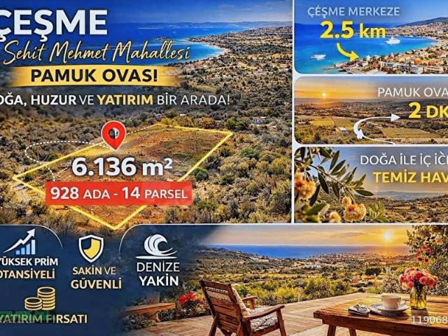 Çeşme, İzmir içerisinde satılık Arsa