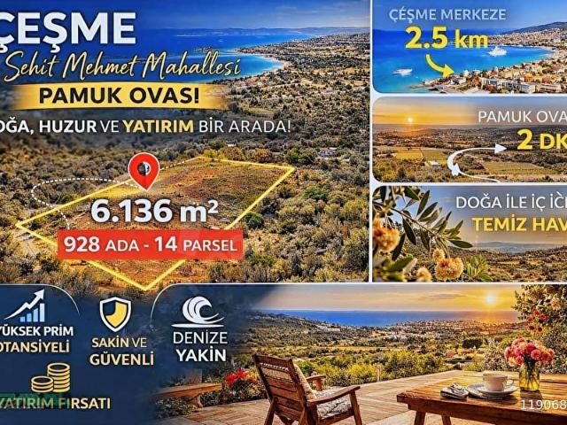 Çeşme, İzmir içerisinde satılık Arsa
