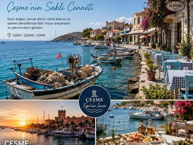 Ildır Mahallesi, Çeşme içerisinde satılık Arsa