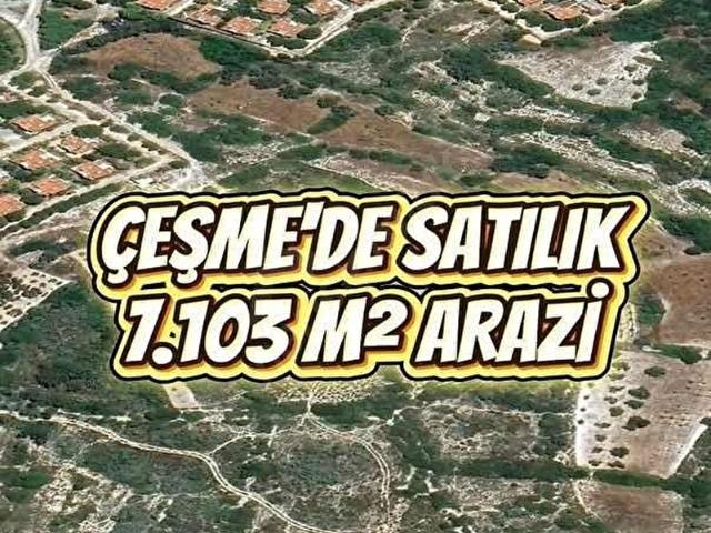 Şehit Mehmet Mahallesi, Çeşme içerisinde satılık Arsa