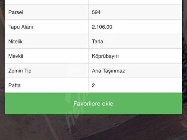 Karacabey, Bursa içerisinde satılık Arsa