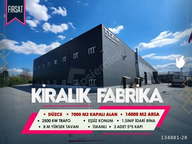 Çilimli, Düzce içerisinde satılık Fabrika