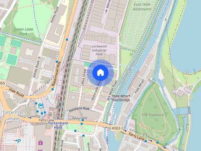 Apartment for rent in Hale Village, Tottenham Hale