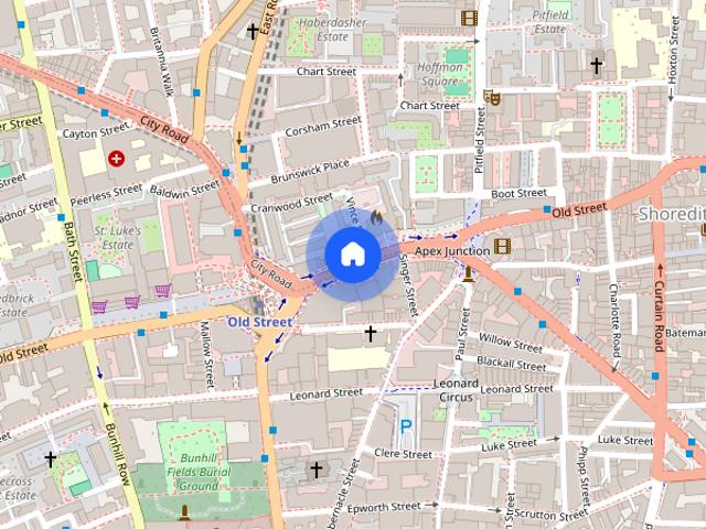 Apartment for rent in Shoreditch, Greater London