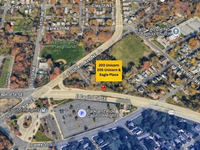Land for sale in Capitol Heights, Maryland