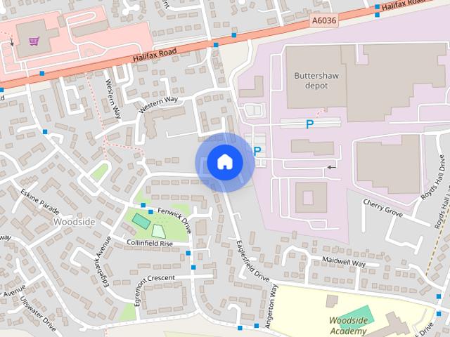 House for rent in Buttershaw, West Yorkshire