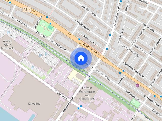 Apartment for rent in Scotstounhill, Scotstoun