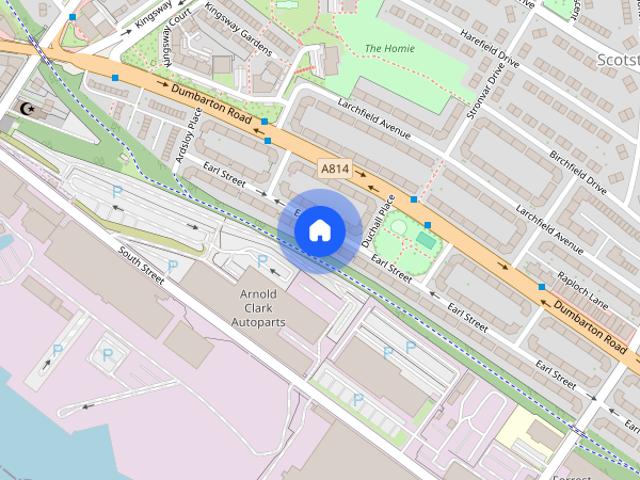 Apartment for rent in Scotstounhill, Scotstoun