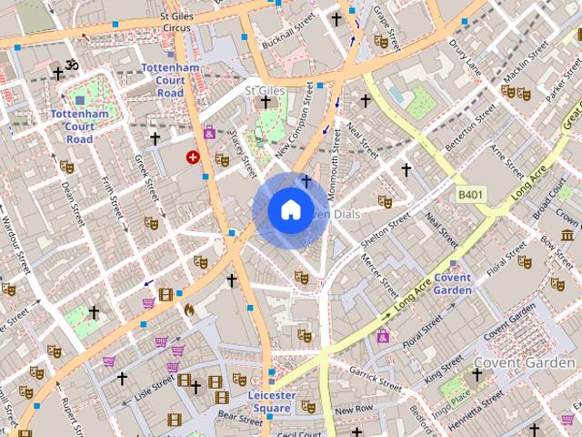 Apartment for rent in Seven Dials, Bloomsbury
