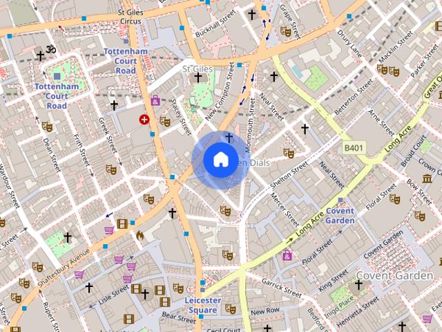 Apartment for rent in Seven Dials, Greater London