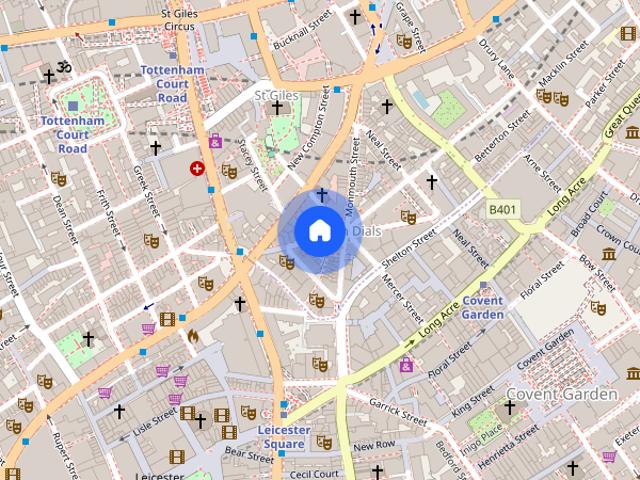 Apartment for rent in Seven Dials, Bloomsbury