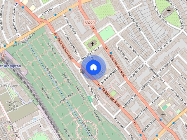 Apartment for rent in The Boltons, Greater London