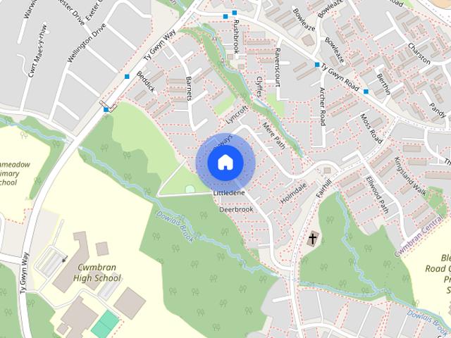 House for rent in Fairwater, Wales