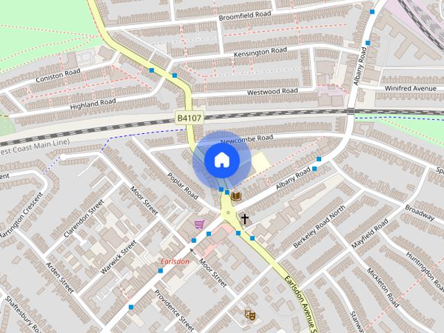 House for rent in Earlsdon, Coventry