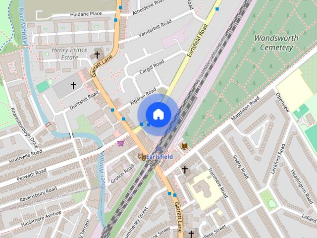 House for rent in Earlsfield, Greater London