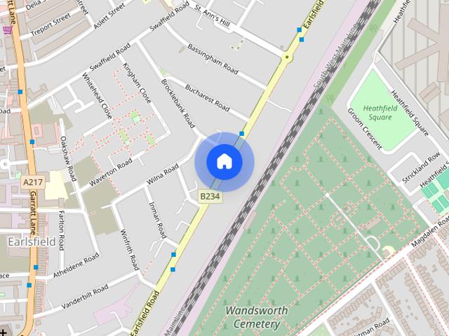 House for rent in Earlsfield, Greater London