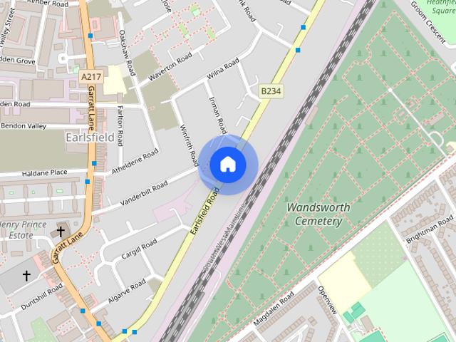 Apartment for rent in Earlsfield, Greater London