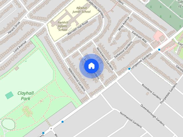 House for rent in Clayhall, Greater London