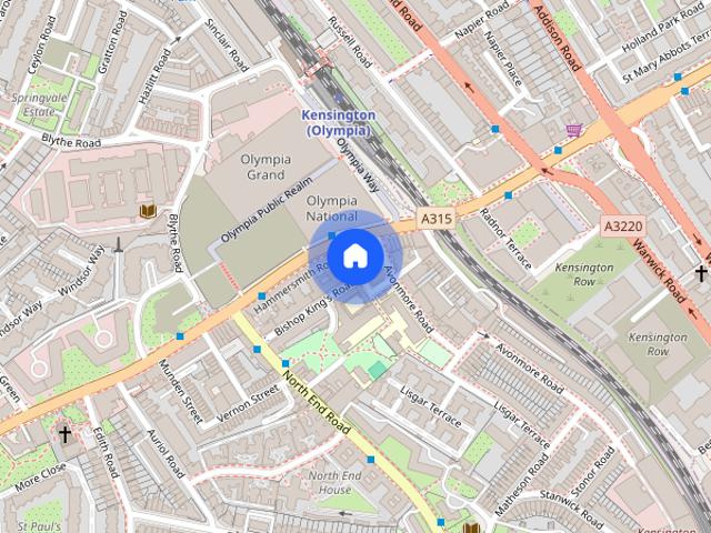 Apartment for rent in West Kensington, Greater London