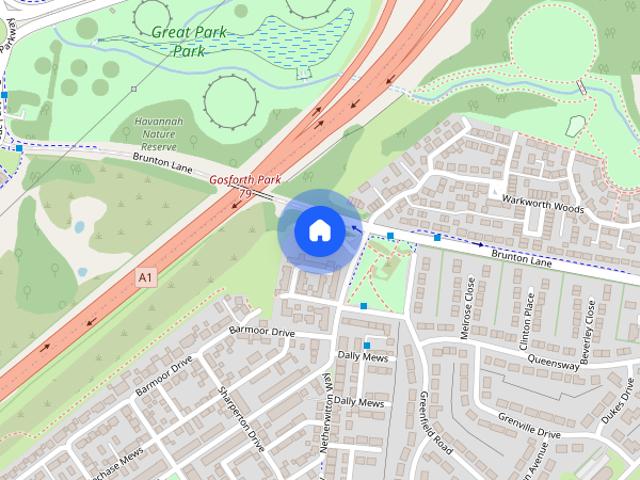 House for rent in North Gosforth, Hazlerigg