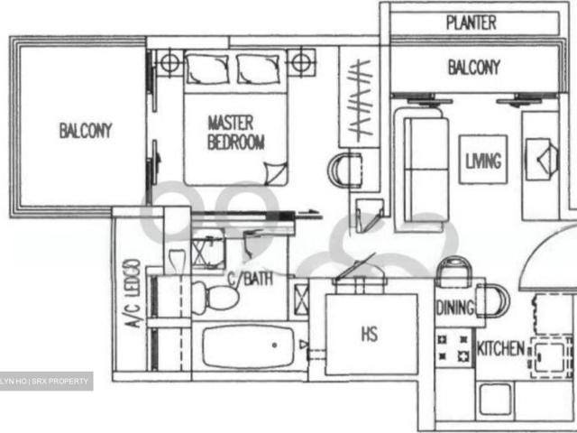 Apartment for rent in Joo Chiat