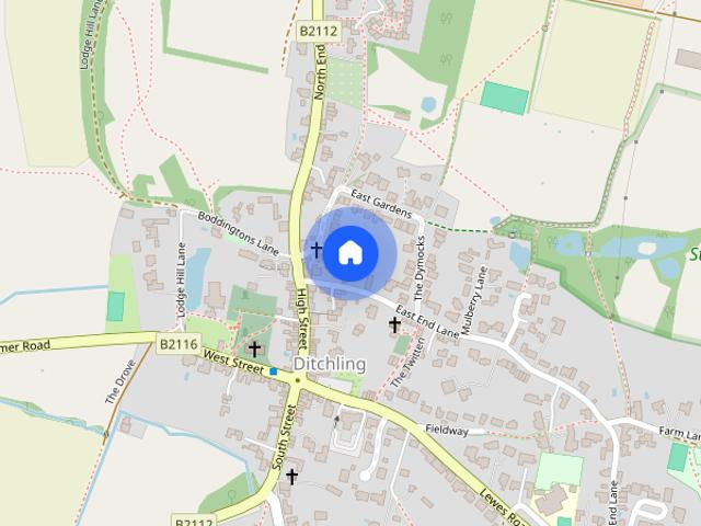 House for rent in Ditchling, Iford