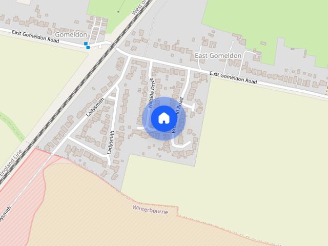 House for rent in Gomeldon, Wiltshire