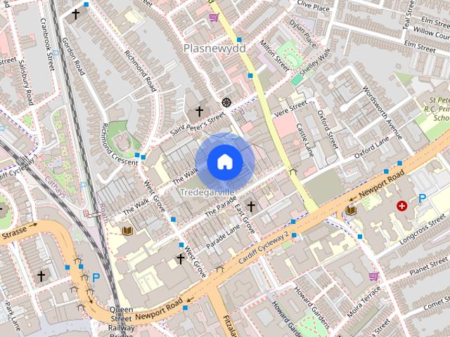 Apartment for rent in Plasnewydd, Cardiff