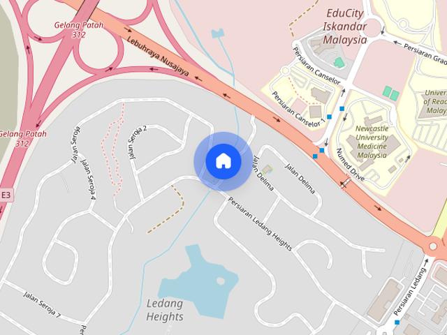 House for rent in Ledang Heights, Iskandar Puteri