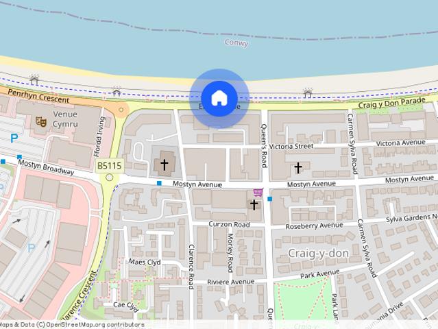 Apartment for rent in Llandudno, Wales