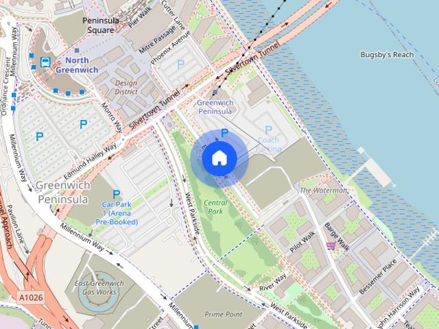 House for rent in Greenwich Peninsula, Greater London
