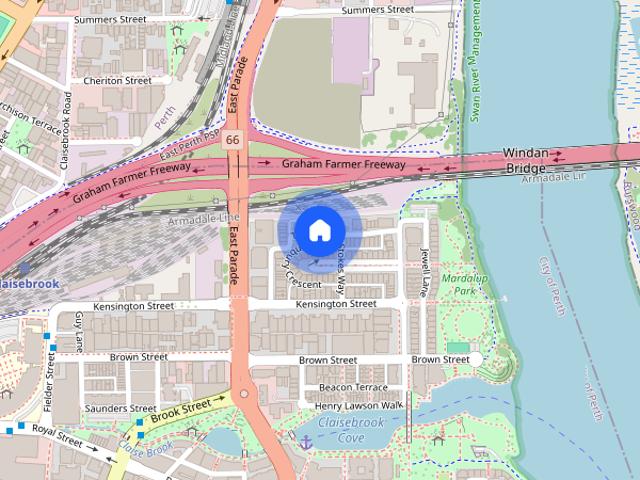 Apartment for rent in East Perth, Perth