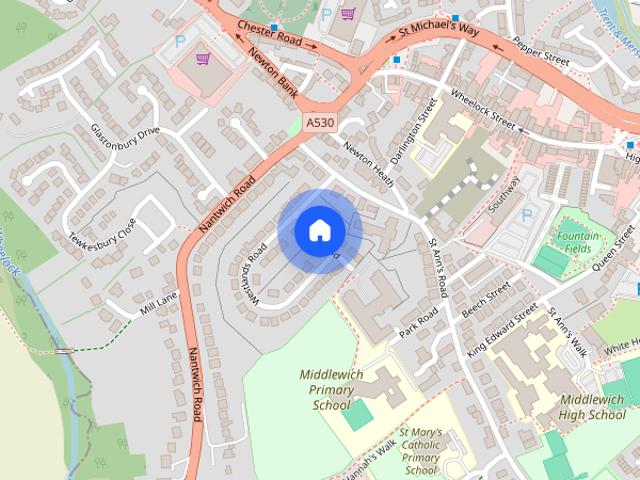 Apartment for rent in Middlewich