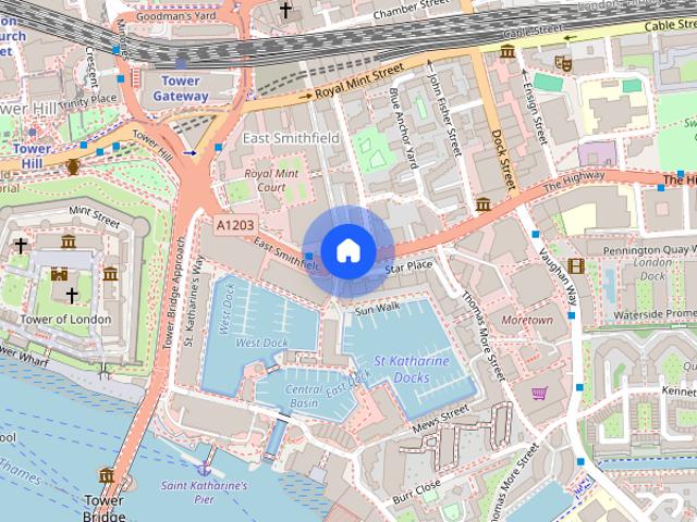 Apartment for rent in Tower Liberty, Wapping