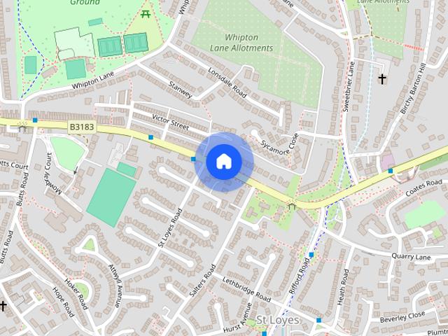 House for rent in St Loyes, Watergate