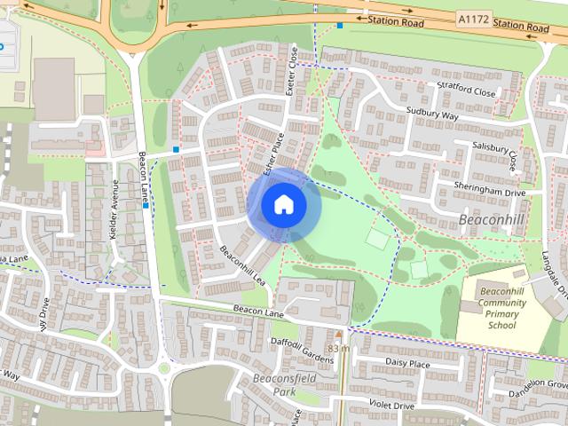 House for rent in Beaconhill, Cramlington