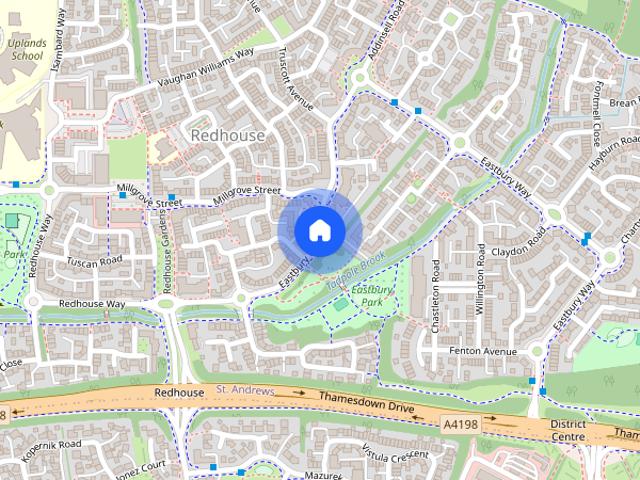 House for rent in Redhouse, Abbey Mead